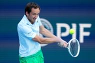 The Russian in action at the Miami Open (Image Source: Getty)